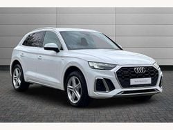 White Used 2021 Audi Q5 S-Line SUV | £26,495 (Fair price)