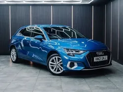 Blue Used 2021 Audi A3 Sportback Sport Hatchback | £16,490 (Fair price)