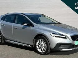 Silver Used 2017 Volvo V40 CC Pro Estate | £11,995 (Fair price)