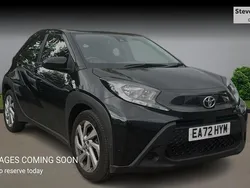 Black Used 2022 Toyota Aygo PURE Hatchback | £13,572 (Fair price)