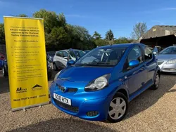 Blue Used 2010 Toyota Aygo Hatchback | £4,499 (Fair price)