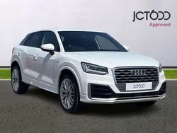 White Used 2018 Audi Q2 S-Line SUV | £14,850 (Fair price)