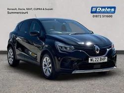 Metallic diamond black Used 2022 Renault Captur Iconic SUV | £16,000 (A bit pricey)