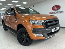 Orange Used 2018 Ford Ranger Wildtrack Pickup | £16,495 (Good price)
