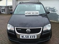 Black Used 2008 VW Touran S MPV | £1,495 (Good price)