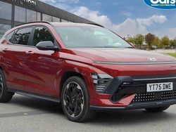 Red New 2025 Hyundai Kona N Line SUV | £32,990 (Expensive)