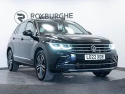 Black Used 2022 VW Tiguan Elegance SUV | £20,499 (Good price)