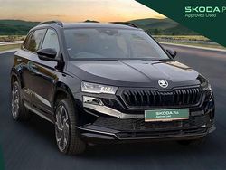 Black magic pearl effect Used 2022 Skoda Karoq SportLine SUV | £24,678 (Fair price)