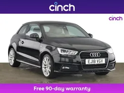 Black Used 2018 Audi A1 S-Line Hatchback | £13,239 (A bit pricey)