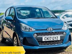 Blue Used 2017 Hyundai i10 SE Hatchback | £4,995 (Good price)