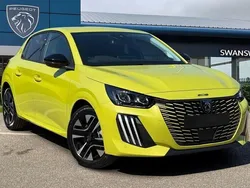 Yellow New 2025 Peugeot 208 Allure Hatchback | £24,555