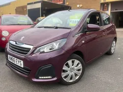 Purple Used 2016 Peugeot 108 Active Hatchback | £3,995 (Fair price)