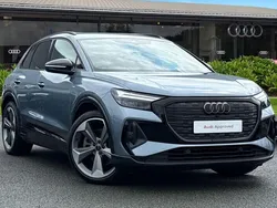 Blue Used 2024 Audi Q4 e-tron Black Edition SUV | £35,650 (Super price)