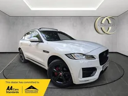 White Used 2017 Jaguar F-Pace R-Sport SUV | £18,775 (Expensive)