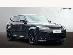 Black Used 2021 Land Rover Range Rover Sport SVR SUV | £53,295 (Good price)