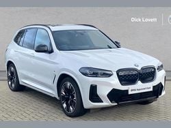 White Used 2022 BMW iX3 M Sport SUV | £31,499 (Fair price)
