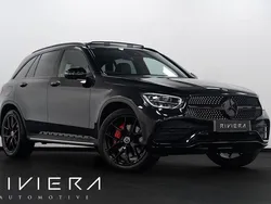 Black Used 2022 Mercedes GLC300 AMG line SUV | £37,995 (Fair price)