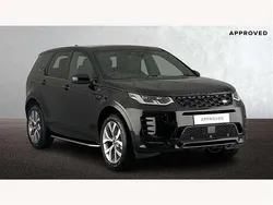 Santorini black Used 2025 Land Rover Discovery Sport HSE Dynamic SUV | £49,650