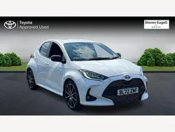 White Used 2023 Toyota Yaris Hybrid Sport Hatchback | £18,136 (Fair price)