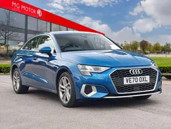 Blue Used 2021 Audi A3 Sport Sedan | £19,999 (Good price)