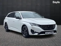 White Used 2022 Peugeot 308 Allure Premium Estate | £18,291 (Fair price)