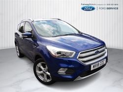 Deep impact blue Used 2018 Ford Kuga Titanium X SUV | £13,999 (A bit pricey)