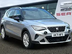 Silver Used 2021 Seat Arona Xperience SUV | £16,171 (Fair price)