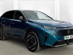 Obession blue Used 2024 Peugeot e-3008 GTi SUV | £29,361