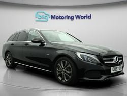 Black Used 2017 Mercedes C350e Estate | £12,800 (Fair price)