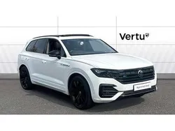 White Used 2021 VW Touareg Black Edition SUV | £40,409 (A bit pricey)