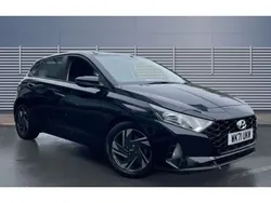 Black Used 2021 Hyundai i20 Hatchback | £13,689 (Fair price)