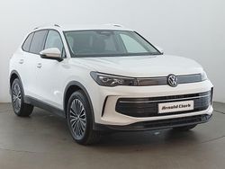 White New 2025 VW Tiguan Match SUV | £33,498 (Super price)