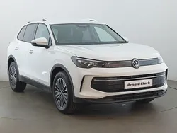 White New 2025 VW Tiguan Match SUV | £33,498 (Super price)