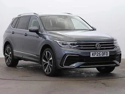 Grey Used 2025 VW Tiguan Allspace R-line SUV | £37,258 (Expensive)