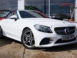 White Used 2018 Mercedes C200 AMG line Cabriolet | £15,499 (Good price)