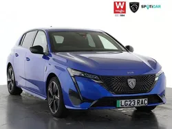 Blue Used 2023 Peugeot e-308 GT Hatchback | £22,095 (Good price)