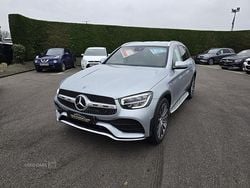 Silver Used 2022 Mercedes GLC300 AMG Line Premium Estate | £33,450 (Expensive)