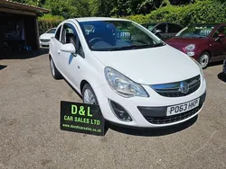 White Used 2013 Vauxhall Corsa Hatchback | £2,695 (Fair price)
