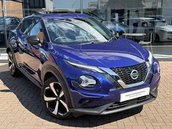 Blue Used 2021 Nissan Juke Tekna SUV | £13,799 (Fair price)
