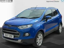Blue Used 2017 Ford Ecosport Titanium SUV | £6,795 (Good price)