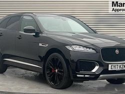 Black Used 2017 Jaguar F-Pace S SUV | £17,167 (Fair price)