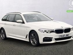 White Used 2018 BMW 520 M Sport Estate | £16,999 (Good price)