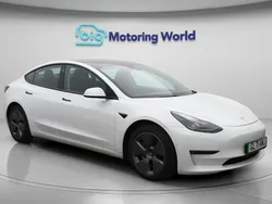 White Used 2021 Tesla Model 3 Long Range Sedan | £16,200 (Fair price)