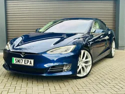 Blue Used 2017 Tesla Model S Sedan | £17,490 (Super price)