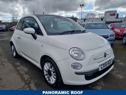White Used 2015 Fiat 500 Lounge Hatchback | £4,799 (Good price)
