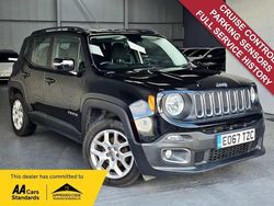 Black Used 2017 Jeep Renegade Longitude SUV | £7,200 (Fair price)