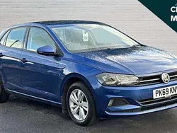 Blue Used 2019 VW Polo SE Hatchback | £11,590 (Fair price)
