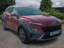 Red Used 2022 Hyundai Kona Premium SUV | £17,949 (Fair price)