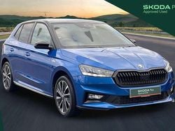 Blue Used 2022 Skoda Fabia Monte Carlo Hatchback | £15,250 (A bit pricey)