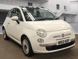 White Used 2012 Fiat 500 Lounge Hatchback | £2,400 (Fair price)